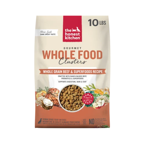 The Honest Kitchen Whole Grain Beef & Oat Whole Food Clusters