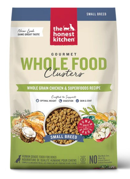 Whole Grain Chicken Whole Food Clusters for Small Breeds