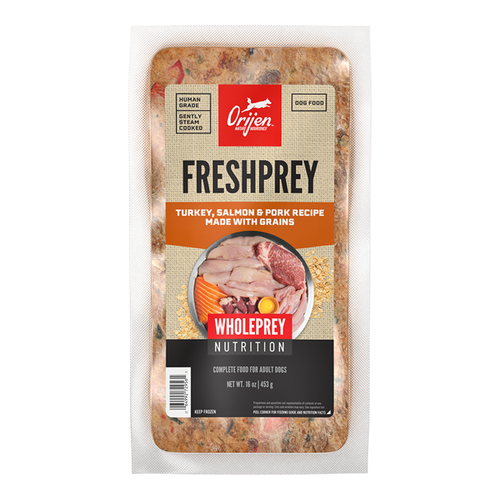 ORIJEN™ FreshPrey Turkey, Salmon & Pork Recipe With Grains