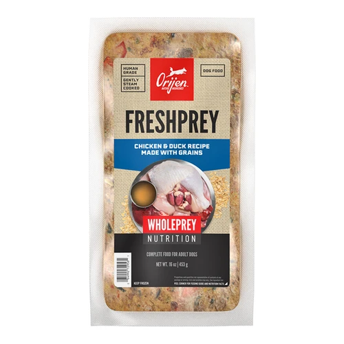 ORIJEN™ FRESHPREY™ Chicken & Duck Recipe With Grains