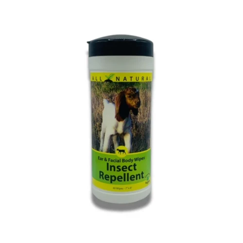 Natural Goat Insect Repellent Wipes for Face & Body