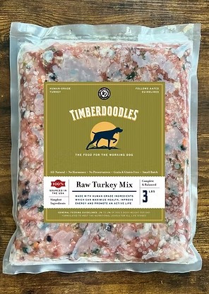 Frozen Raw Turkey Mix