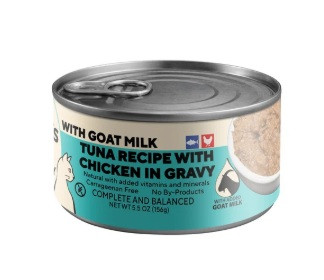 Dave's Naturally Healthy® Tuna & Chicken Recipe in Gravy with Goat Milk
