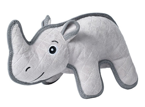 Plush Rhino Dog Toy