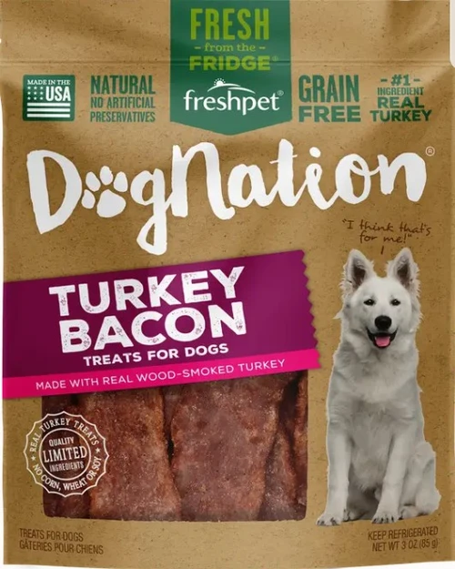Freshpet® Dognation® Turkey Bacon Treats