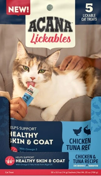 Acana Lickables Chicken & Tuna 10 Count