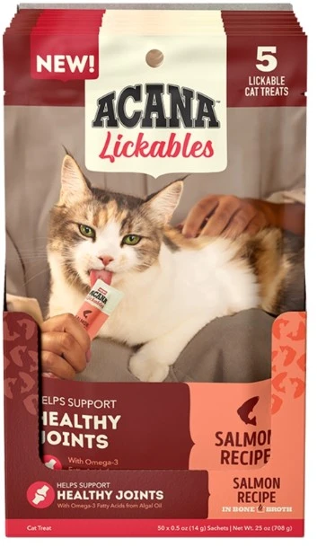 Acana Lickables Salmon 10 Count