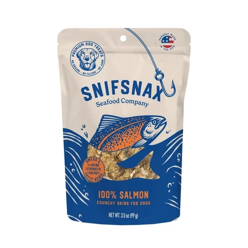 SnifSnax 100% Salmon Crunchy Skins