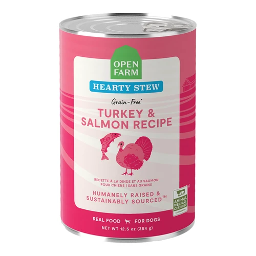 Open Farm® Turkey & Salmon Hearty Stew Wet Dog Food