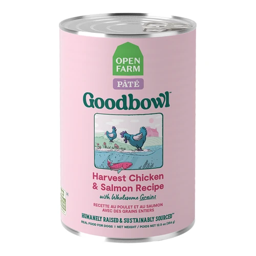 Open Farm® Goodbowl™ Harvest Chicken & Salmon Pâté for Dogs