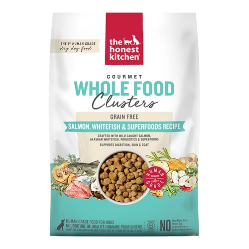 The Honest Kitchen® Grain Free Salmon & Whitefish Whole Food Clusters Dog Food