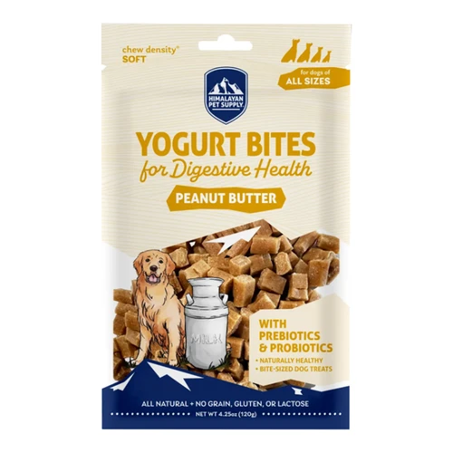 Himalayan Pet Supply Yogurt Bites Peanut Butter