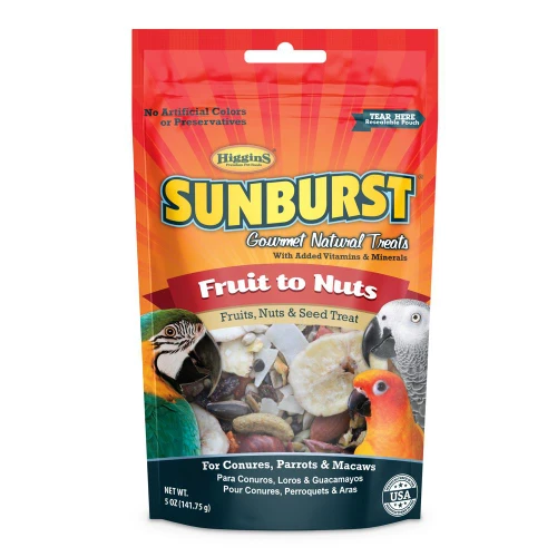 Higgins® Sunburst® Gourmet Natural Treats Fruit to Nuts