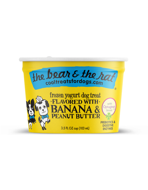 peanut butter banana frozen yogurt