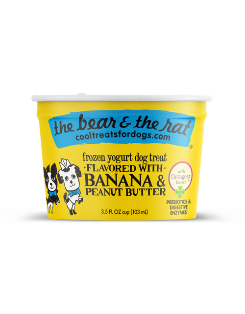 The Bear & The Rat Peanut Butter & Banana Frozen Yogurt