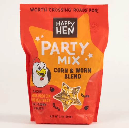 Happy Hen Mealworm & Corn Party Mix