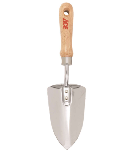 Ace Wood Handle Hand Trowel - 12 in L