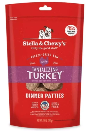 Stella & Chewy's® Tantalizing Turkey® Freeze-Dried Raw Dinner Patties