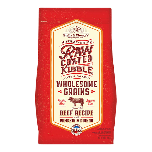 Stella & Chewy's Raw Coated Kibble Wholesome Grain Beef Recipes