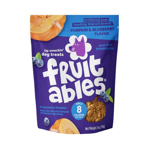Fruitables® Baked Pumpkin & Blueberry Dog Treats