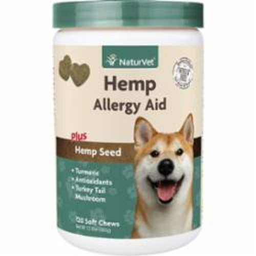 NaturVet Allergy Aid Hemp Chew