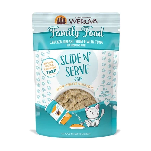 Weruva® Cat Paté Family Food Chicken Breast Dinner with Tuna in a Hydrating Purée