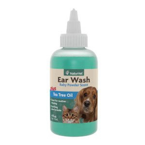 NaturVet Tea Tree Ear Wash