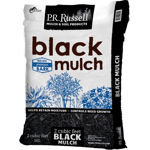 P.R. Russell® Black Bagged Mulch