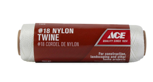 Ace White Twisted Nylon Twine
