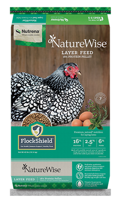 Nutrena NatureWise® 16% Chicken Layer Pellet Feed