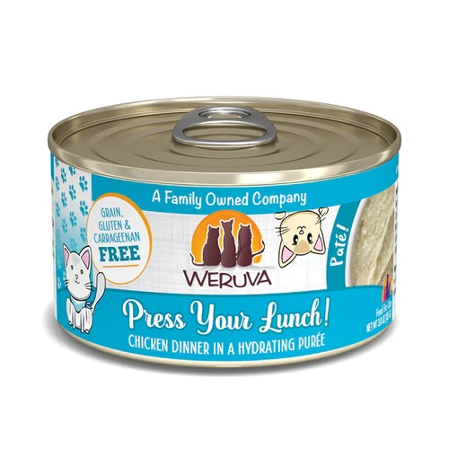 Weruva® Cat Paté Press Your Lunch! Chicken Dinner in a Hydrating Purée