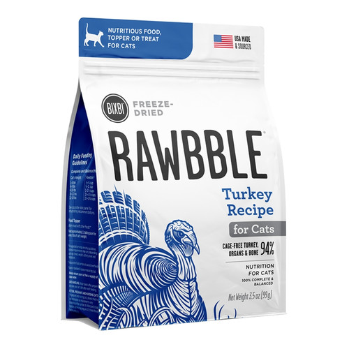 BIXBI® Rawbble® Cat Freeze Dried Turkey
