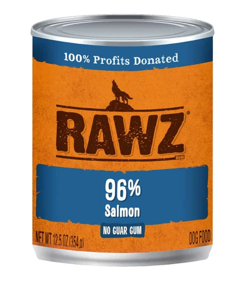 RAWZ® 96% Salmon Pâté Canned Dog Food