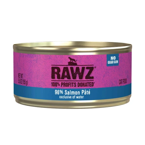 RAWZ® Salmon Paté Canned Cat Food