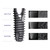 A DIOnavi Implant UF(II) Fixture, Wide version, with its three different textures explained.