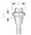 DIOnavi  Octa Abutment, (SSOA), Regular.Wide