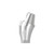 The Multi Angled Abutment, (MAA), Regular.Wide(Hex) against a white background.