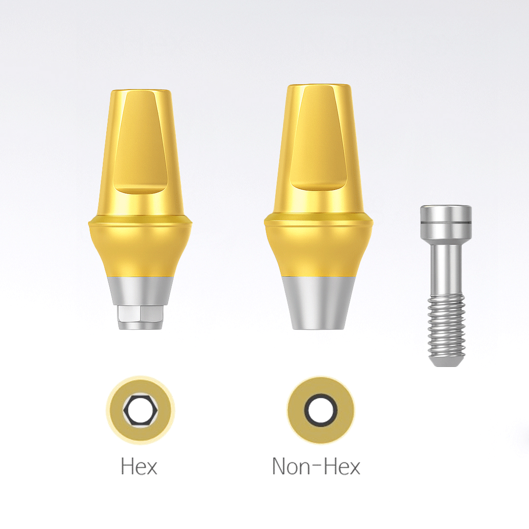 The Cemented Abutment, (SSCA), Regular.