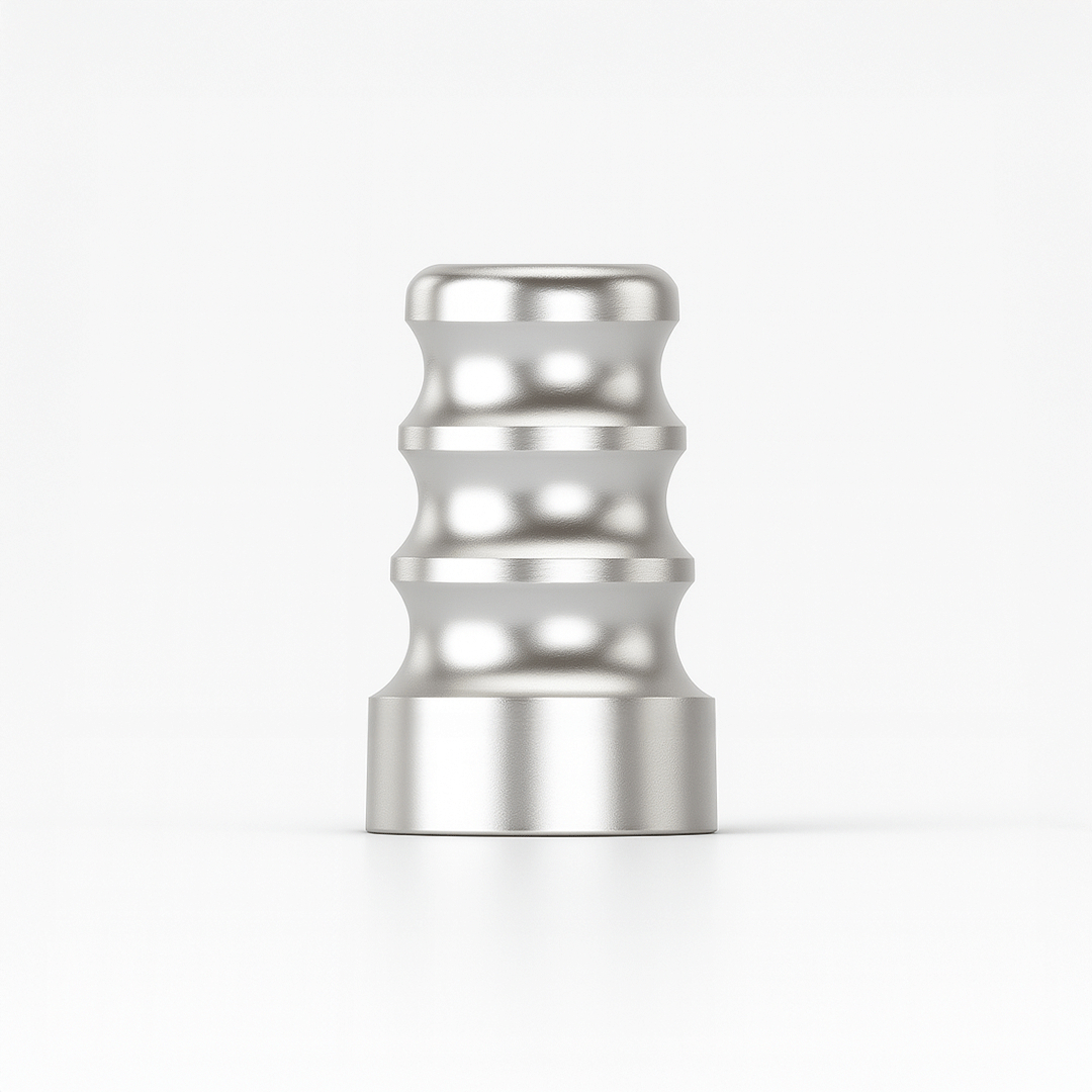 The Transfer Impression Coping, (MTI), Regular.Wide(Non-Hex) drops a shadow.