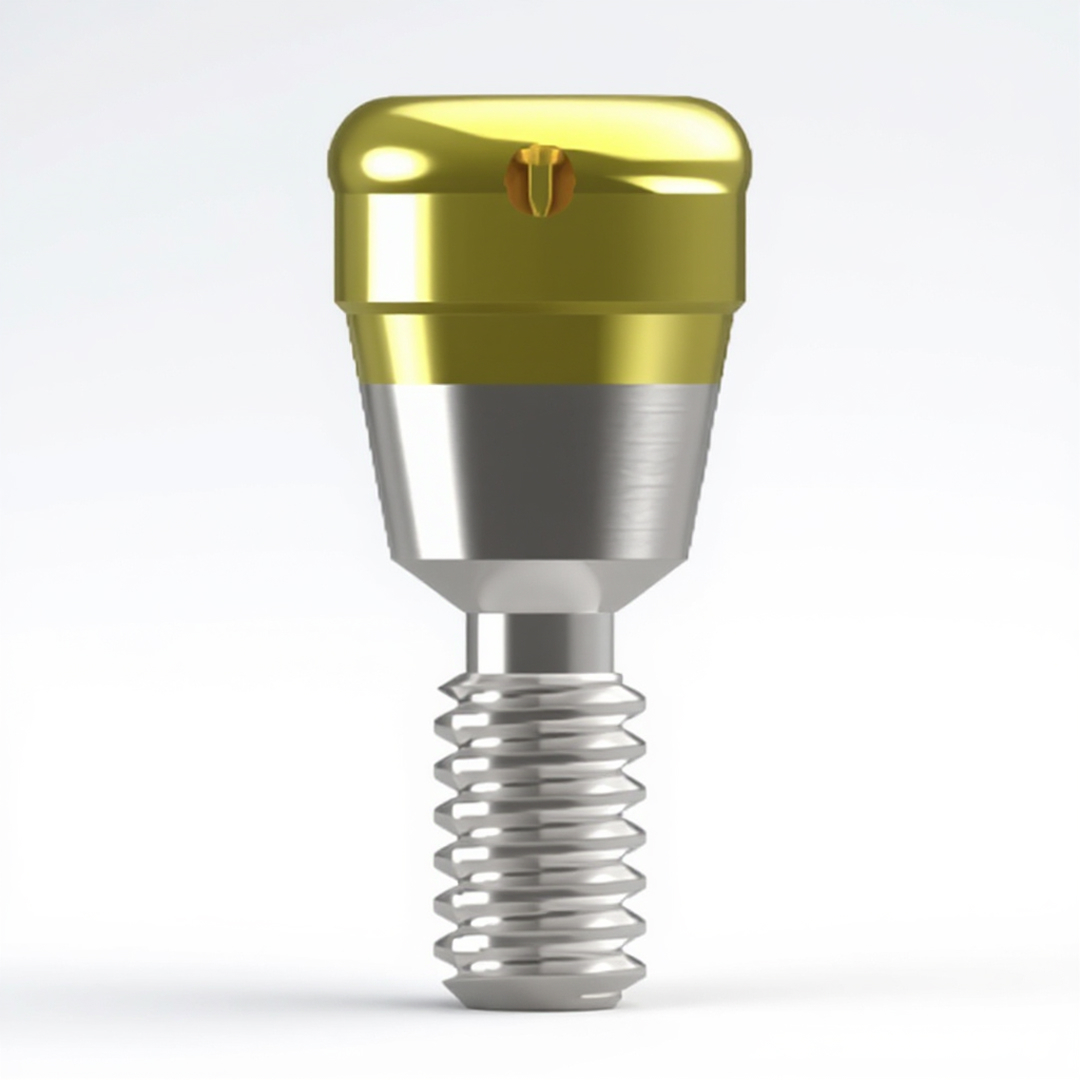 The The Kerator (SET PKG - Abutment + Male Part) drops a shadow.