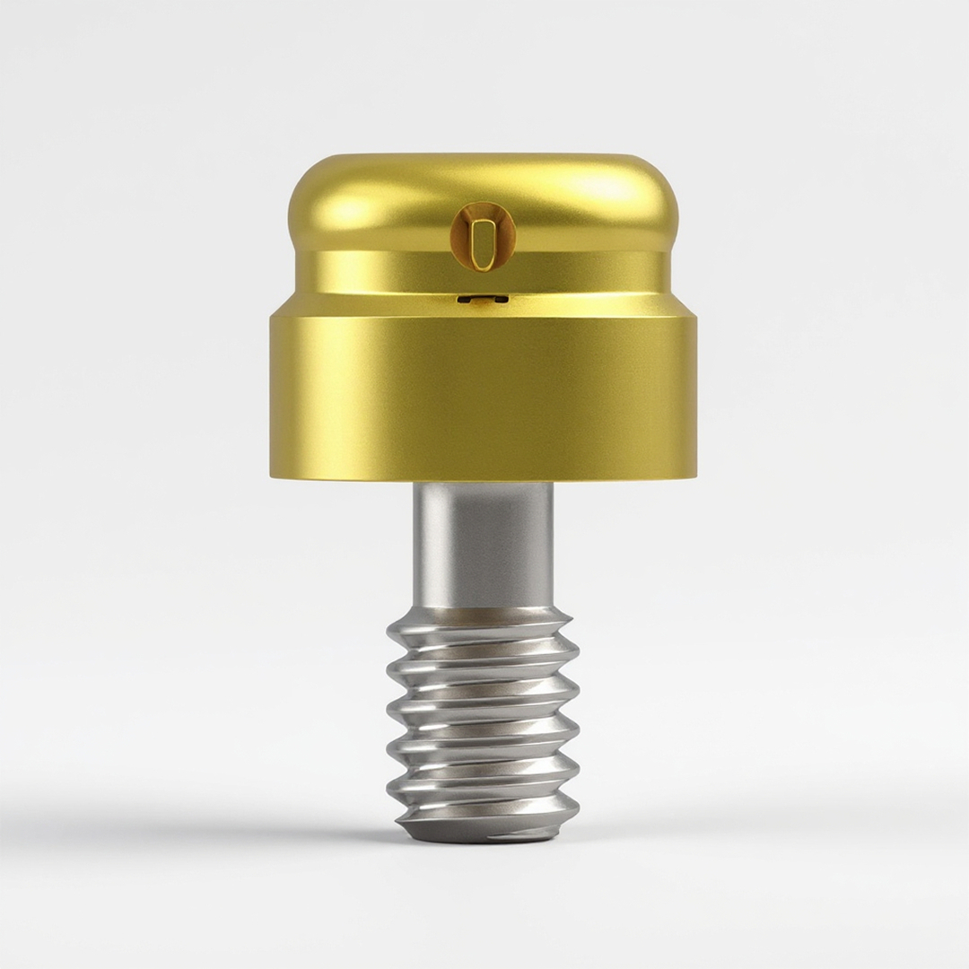 The Bio-Horizon Kerator Abutments-Maestro drops a shadow.