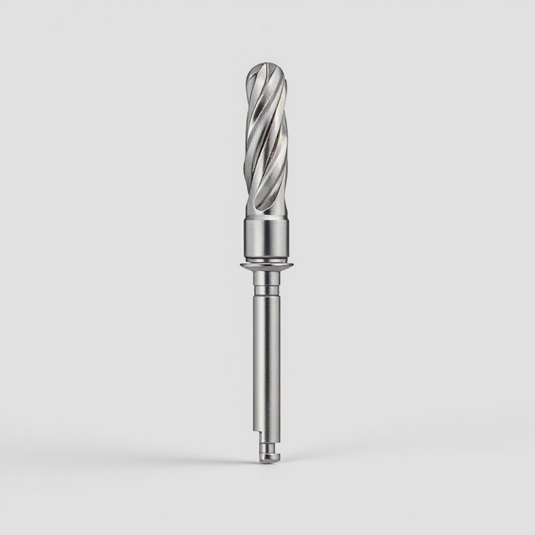 The Round Drill is is against a gray background.