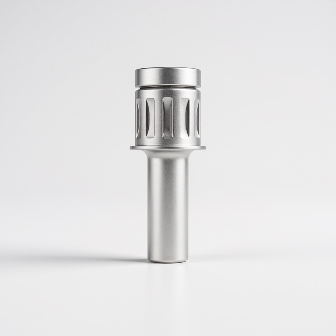 The Conical Abutment Screw Driver drops a shadow.