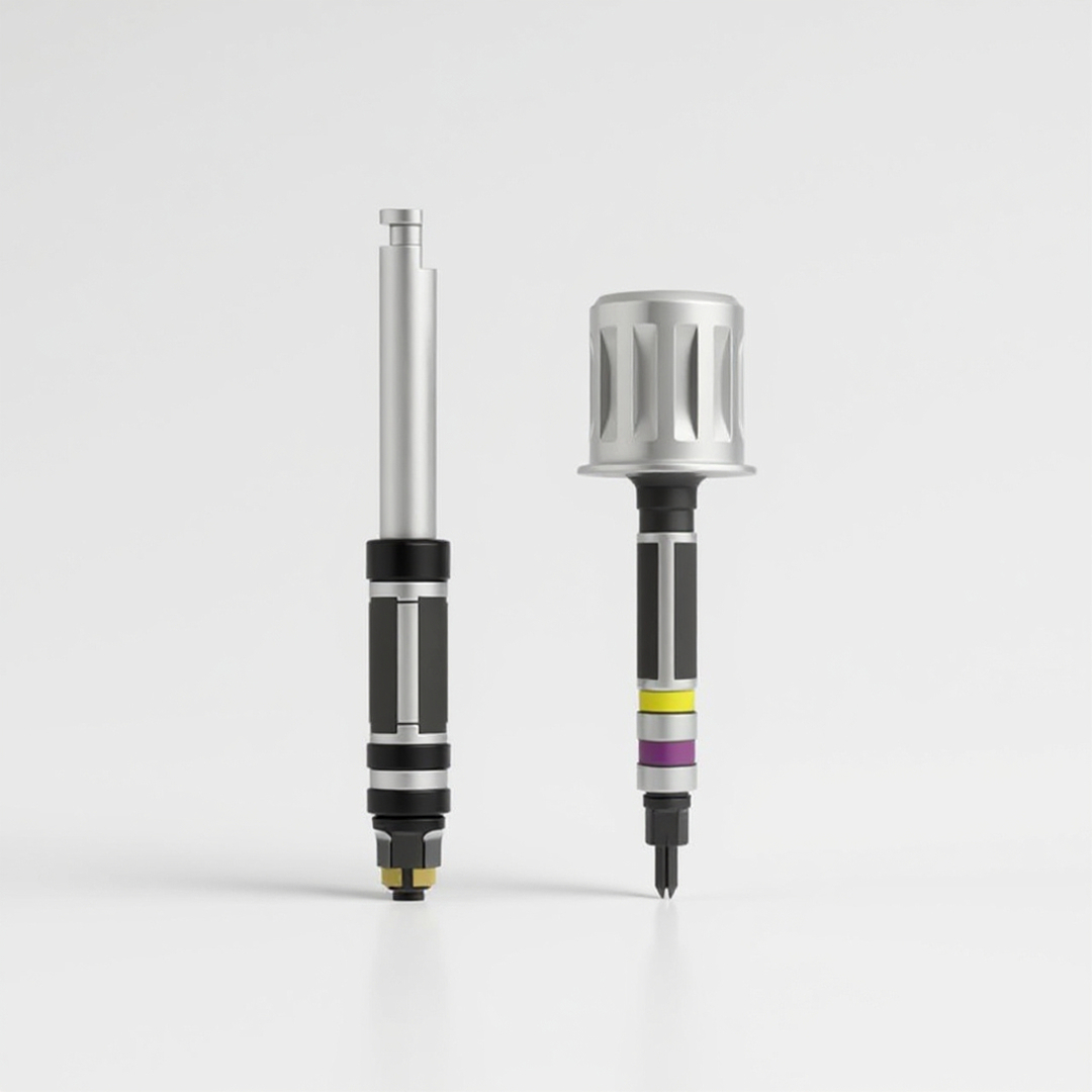 The Fixture Driver(UFII Surgical Kit) drops shadows.