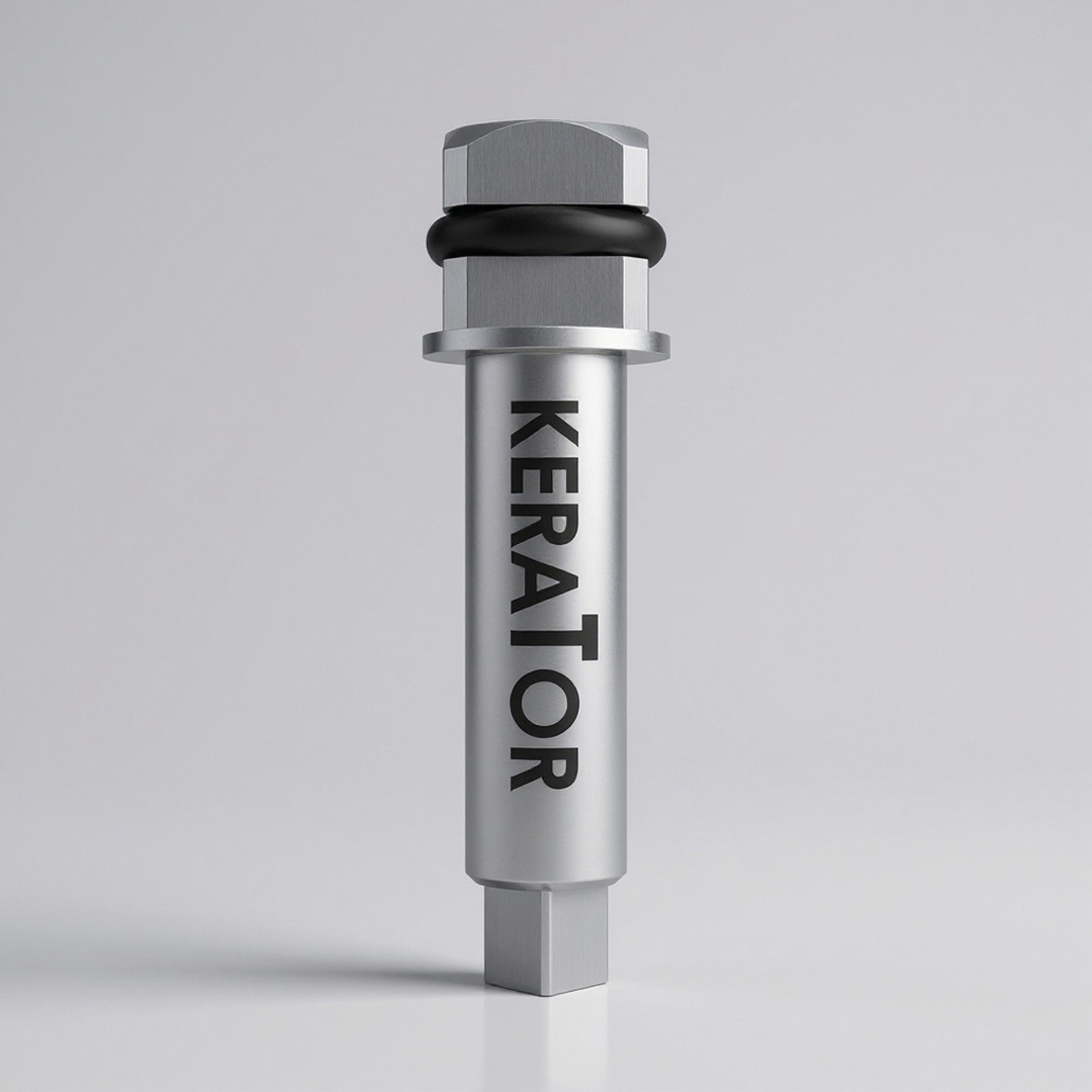 The Kerator Torque Tip-Square drops a shadow.