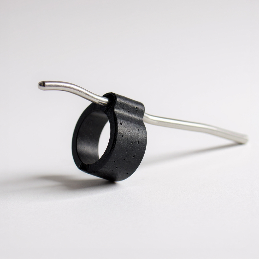 The Water Clip for Aseptico 1:1 Handpiece drops a shadow.