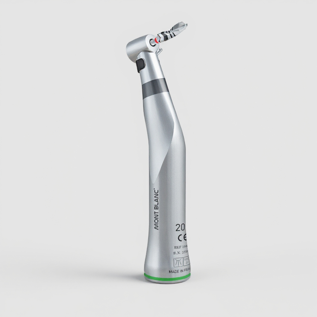 The Aseptico Implant Handpiece 20:1 Mont Blanc drops a shadow.