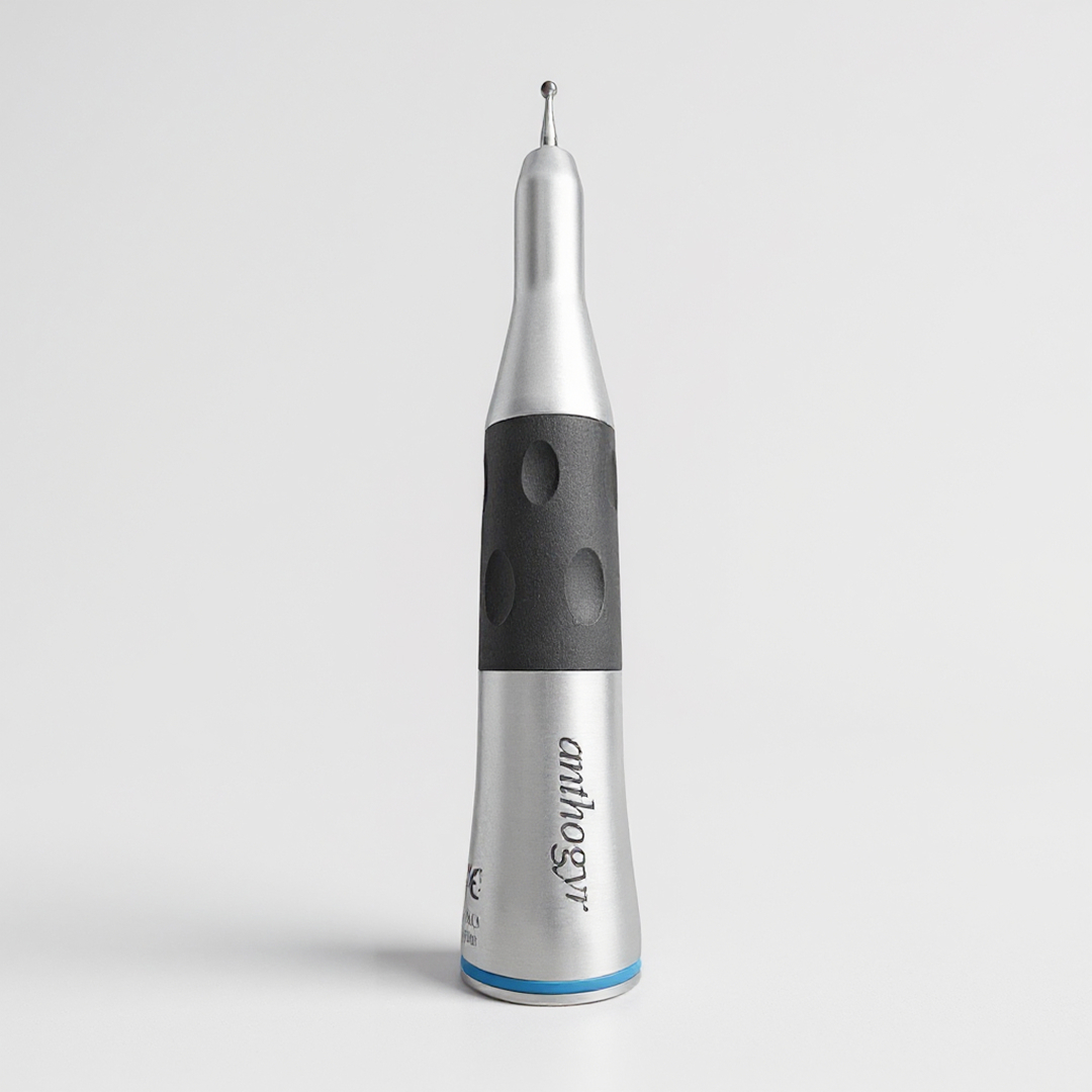 The Aseptico 1:1 Slow Speed Dental Surgical Handpiece drops a shadow.