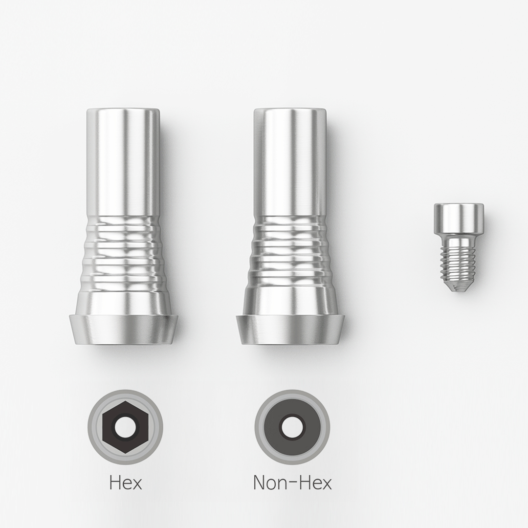 The Temporary Cylinder, (MTEM), Regular.Wide in its Hex and Non-Hex forms.