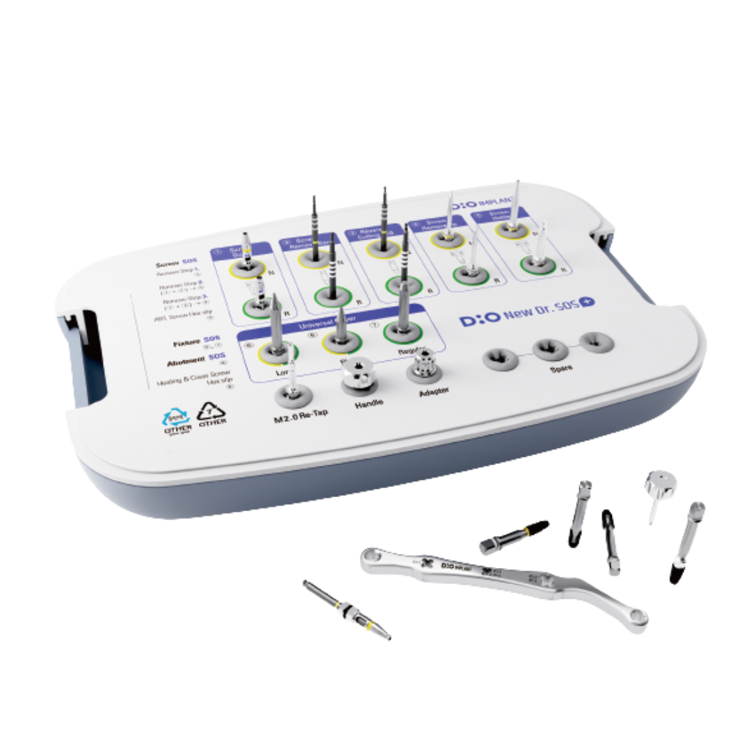 DIO New Dr. SOS Plus dental implant rescue and screw removal kit